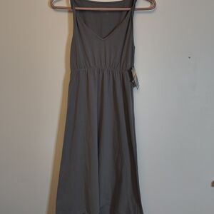 Kavu Charcoal Women's Midi Tank Dress S NWT